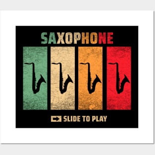 saxophone Posters and Art